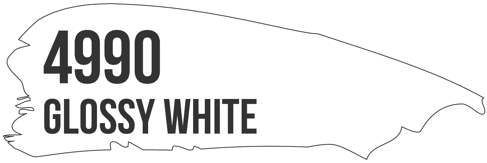 poli-flex® turbo® 4990 Glossy White - View 1